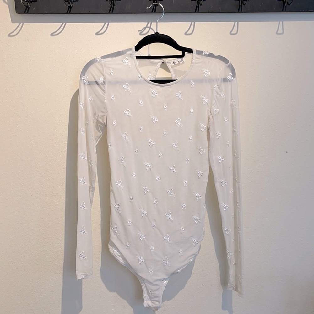 Free People Long Sleeve Bodysuit